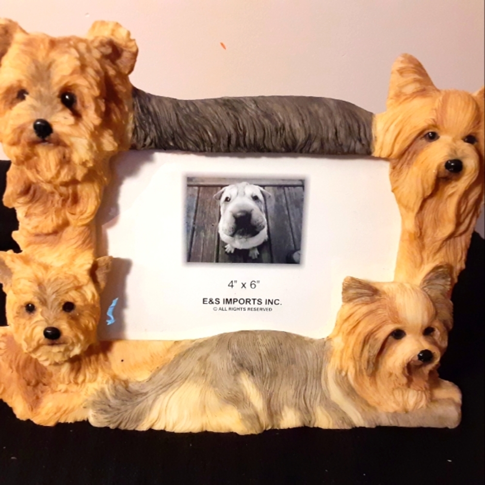 Dog picture feame